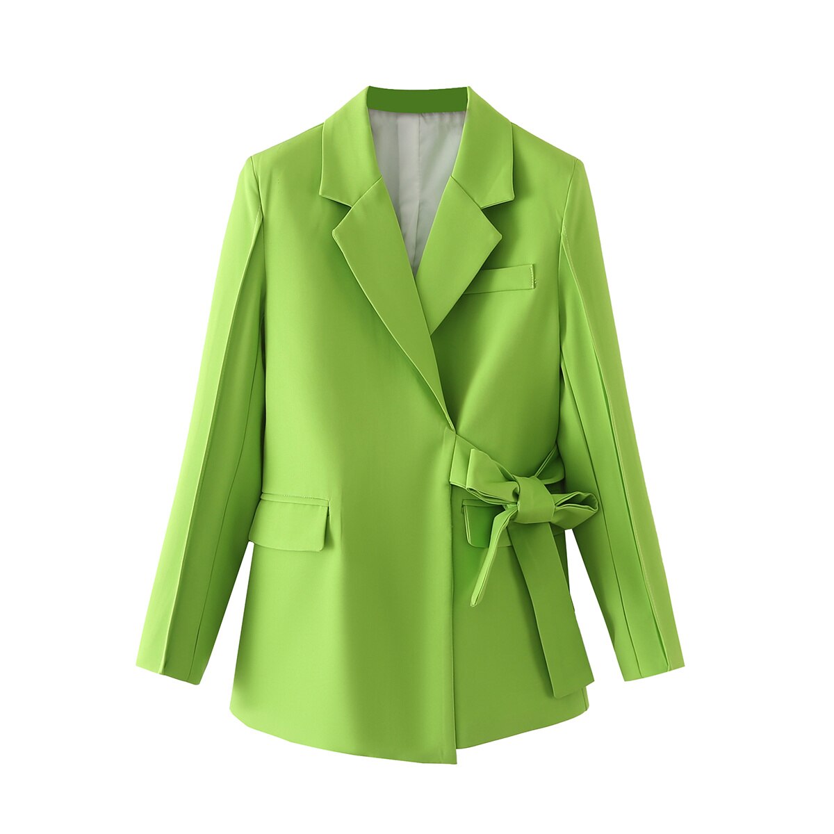 Fabrik-Großhandel Günstige Weiche und Dünne Blazer für Damen Langarm-Jacken Hohe