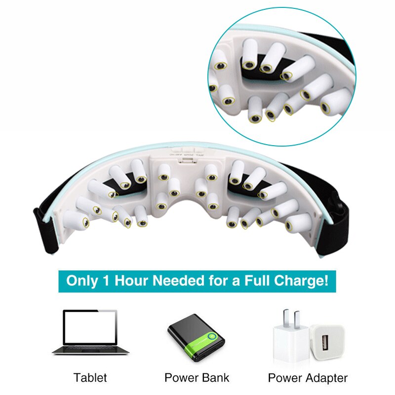 Elektrische Vibration Auge Hautpflege Falten Massage Heiße Kompresse Brille