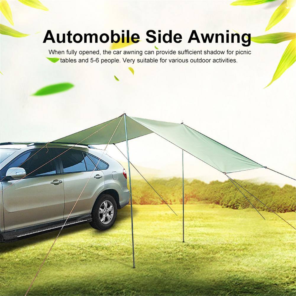 Auto Onderdak Schaduw Camping Side Auto Dak Tent Luifel Waterdicht Uv Draagbare Camping Tent Automobiel Rooftop Regen Luifel