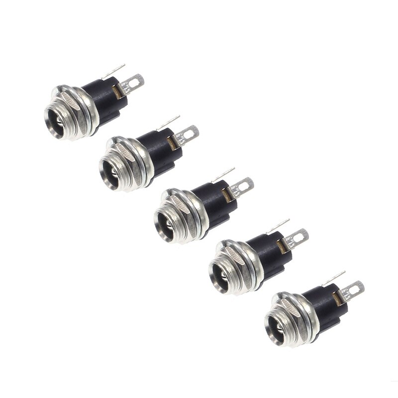 DC 5.5x2.1 Power Wire Connector Conjunto Feminino Plug Cable Waterproof Jack Tomada Electrico 5.5x2.5 Interface Socket Conector: 6. As photo / 5.5x2.5