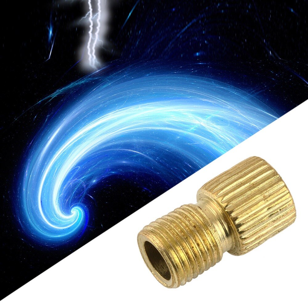 Bike Bicycle Presta to Schrader Valve Adaptor Include Sealing Ring