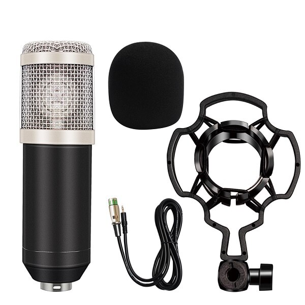 Bm-800 8 Kleuren Condensator Microfoon BM800 Mikrofon Ktv Bm 800 Mic Met Shock Mount Voor Radio Professionele Studio Microfoon: 7
