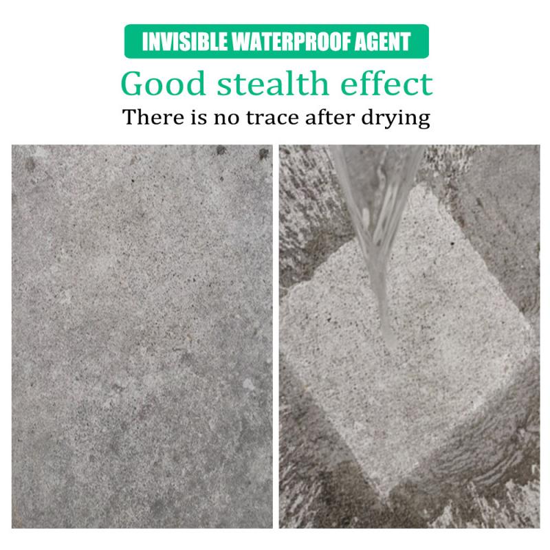 Waterproofing Agent, Bathroom Permeable Nano Transparent Spray Glue Ceramic Tile, External Wall Roof Leakage Waterproof Coating