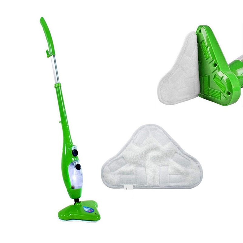 Cabezal de mopa de microfibra, almohadilla plana triangular, paño de limpieza, cubierta de repuesto para Shark H20 H2O X5, accesorios de limpiador a vapor, 1/2/3 piezas