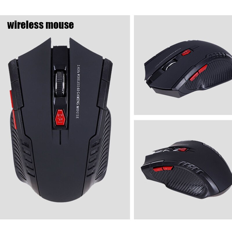 1600Dpi Draadloze Muis Usb Draadloze Gaming Muis Verstelbare Optische Computer Muis 2.4Ghz Ergonomische Muizen Voor Laptop Pc Muis