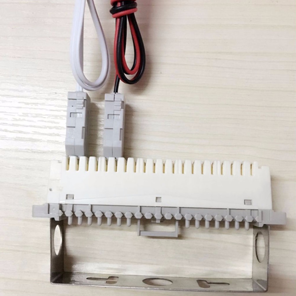 110 testa di Coccodrillo clip di RJ11 Modulo Vocale Modulo di test del Cavo di Piombo per Telecom toppa pannello