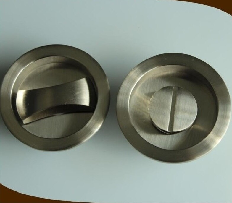 Zinc Alloy Mortice sliding door lock handles for interior door locker door pull room door handle Pulls bathroom key lock