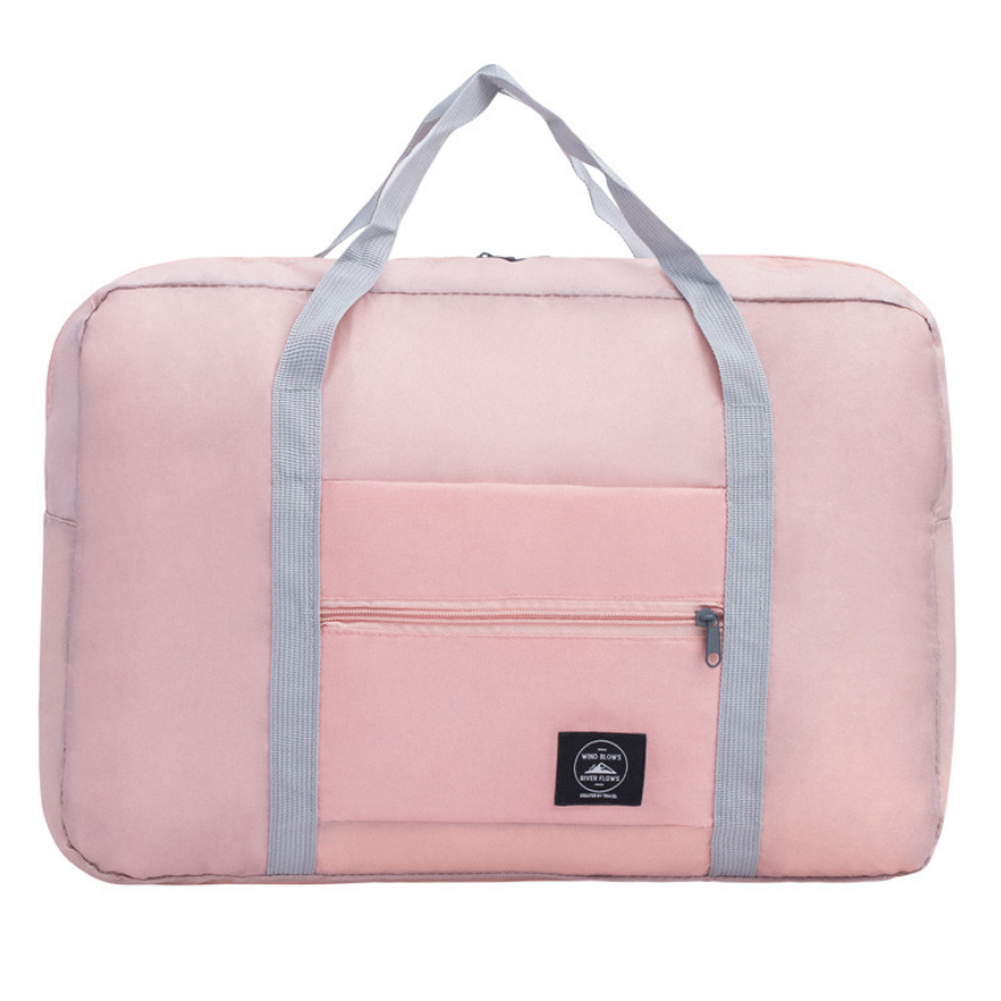 Speicher Tasche Falten Reisen Tasche Liedchen-Tasche Verpackung Organisatoren für Kleidung Kosmetik: Rosa