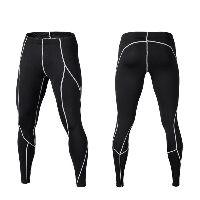 Plus fleece sport strumpfhosen basketball running training leggings hohe stretch schnell trocknend kompression fitness männer laufhose