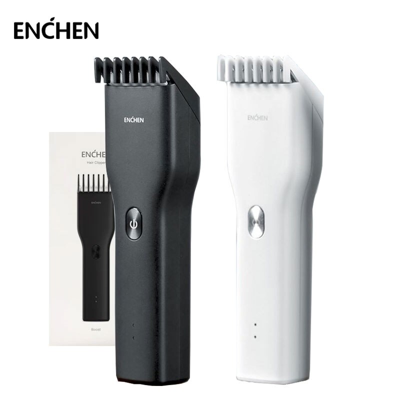 ENCHEN Boost Electric Hair Clippers Trimmers Men Cordless Rechargeable Ceramic Blade Barber Hair Cutter Machine