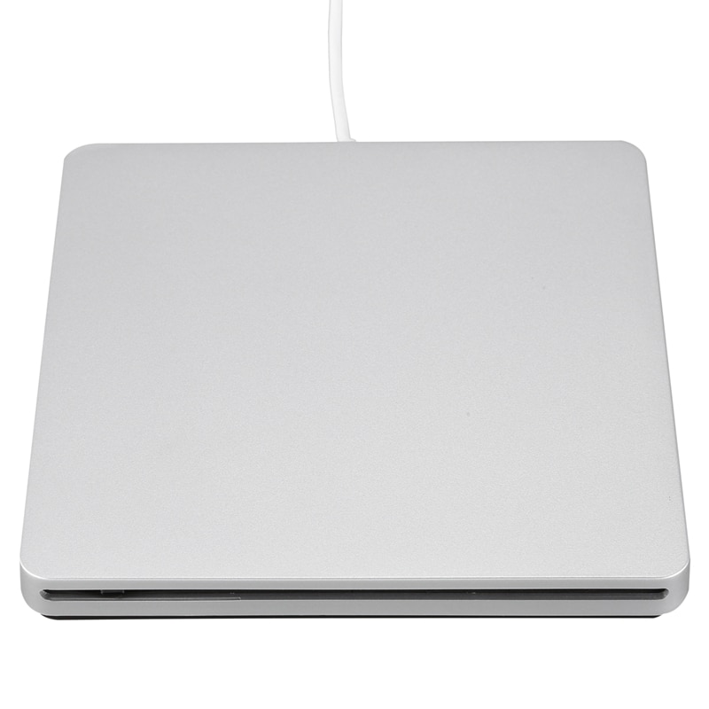 USB 2.0 Portable Ultra Slim External Slot-In CD DVD ROM Player Drive Writer Burner Reader for IMac// Air/Pro Lapto