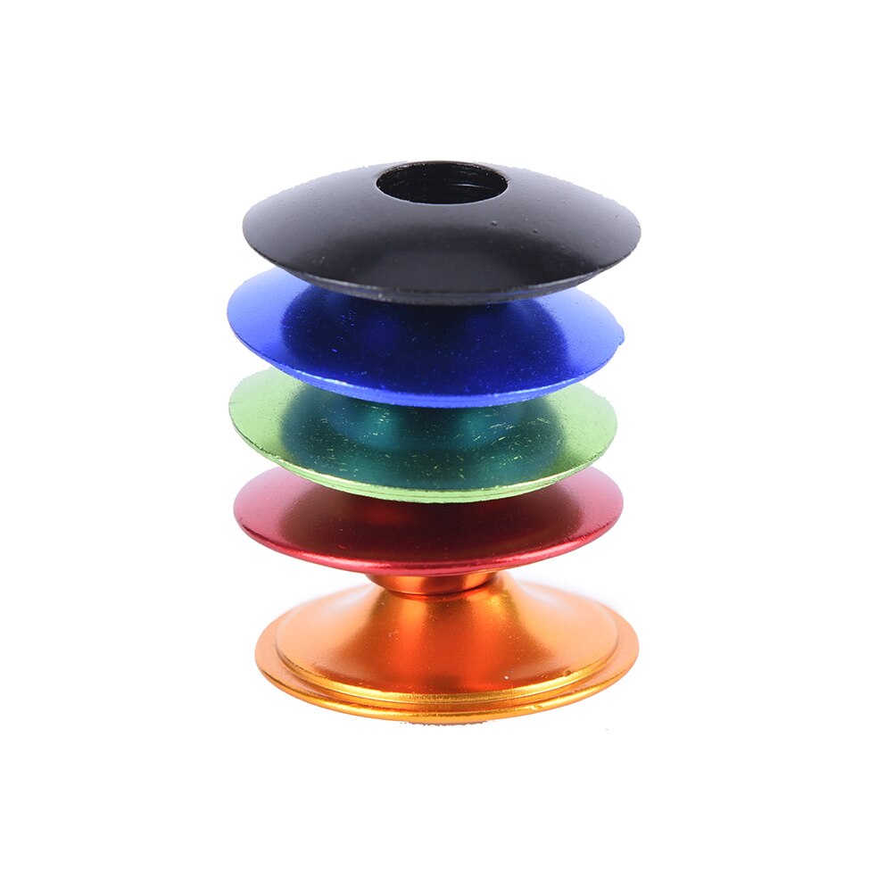 5 färger aluminiumlegering headset cap cykel cykel headset cap 28.6mm dammtät topp mtb cykel stam täcka