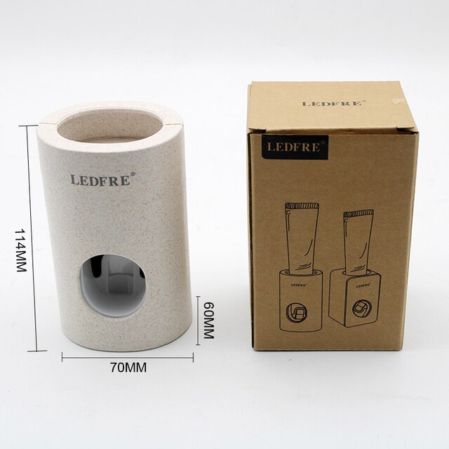 LEDFRE Automatic Toothpaste Dispenser Home Economic Solution to Dispensing Toothpaste Bathroom Accessories LF71005: ToothpasteSqueezerLF