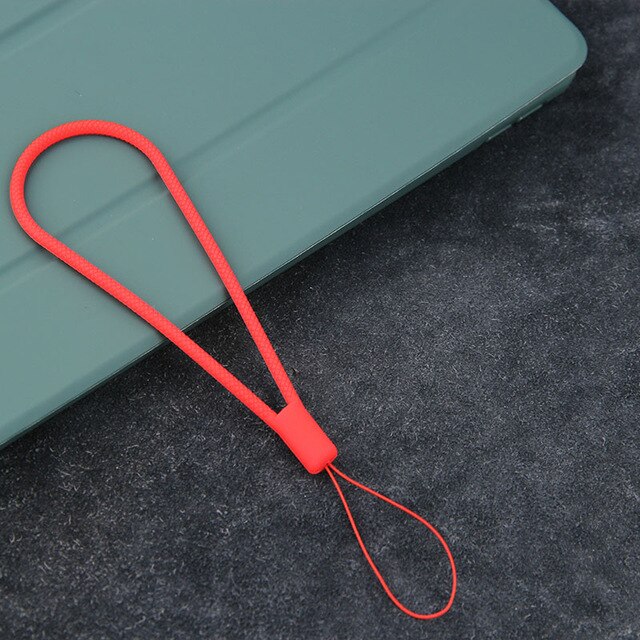 Hand Wrist Lanyard Strap String for Phone case USB Flash Drives Keys Keychains ID Name Tag Badge Holders matching phone case: red