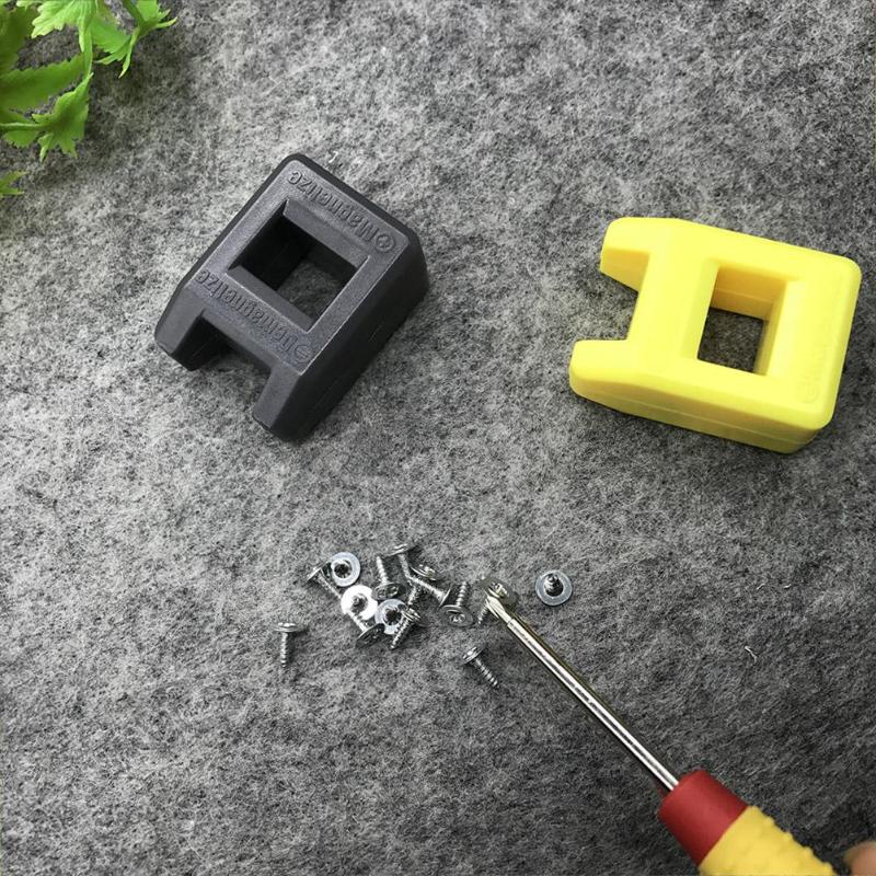 Magnetizador desmagnetizador 2 en 1 magnetizador desmagnetizador herramienta destornillador Banco Bits Gadget práctico controlador magnetizado rápido magnético
