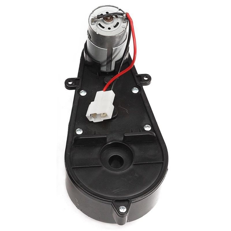 2 stk 550 universelle låve elbil girkasse med motor 12 vdc motor med girkasse, låve sykler på bil baby bildeler