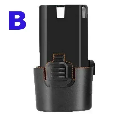 Destornillador eléctrico tipo B 100% Original, batería de carga universal, taladro eléctrico, batería de iones de litio, 12V, 9800mAh