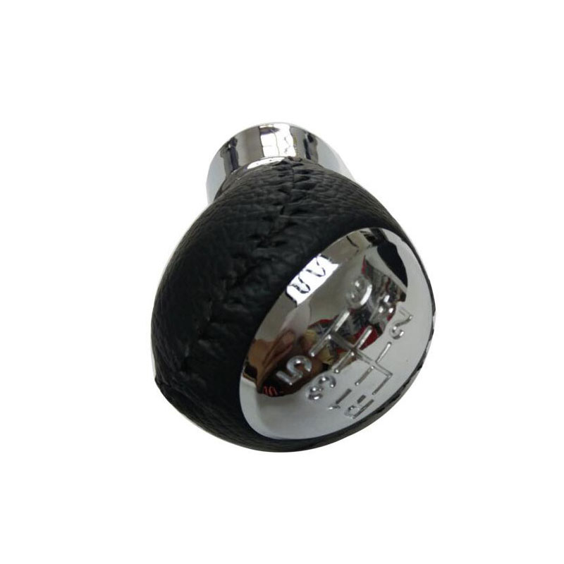 Pomo de cambio de marchas de cuero PU para MAZDA, accesorios de estilo de coche, 5/6 velocidades, para MAZDA 6, 2002, 2003, 2004, 2005, 2006, 2007