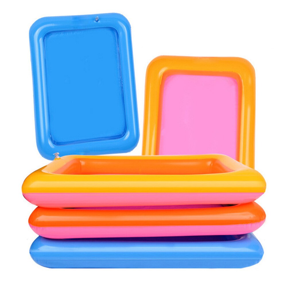 Indoor Magie Spelen Opblaasbare Zandbak Speelgoed Zand Lade Accessoires Kinderen Speelgoed Mars Ruimte Lade Accessoires Plastic Mobiele Tafel