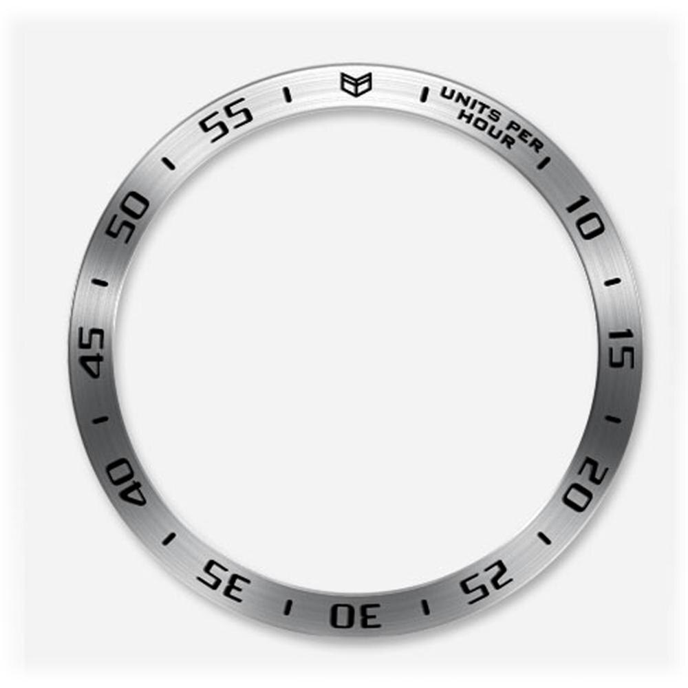 Obudowa ze stali nierdzewnej smartwatch do Samsung Galaxy Watch 3 45mm 41mm tarcza Bezel pierścień samoprzylepna ochrona przed zarysowaniem metalowa obudowa