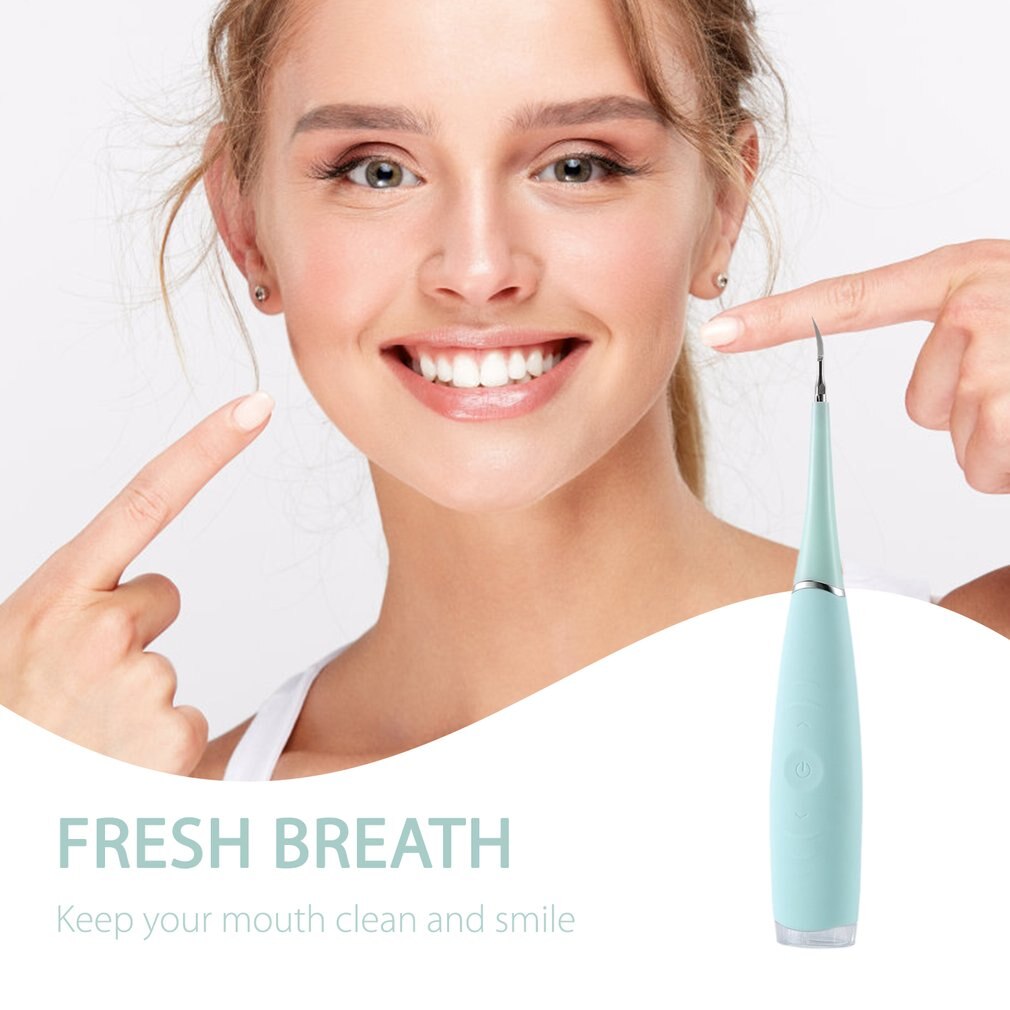 Escarificador sónico para limpieza de dientes, eliminador de cálculo, herramienta de cuidado Dental, instrumento eléctrico de belleza