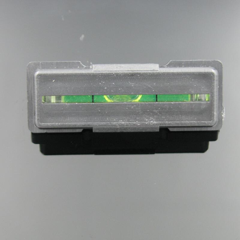 1 Piece 9.5*34mm TV Rack Bubble Level Tools with Plastic Case Spirit level vial Wall hanging TV