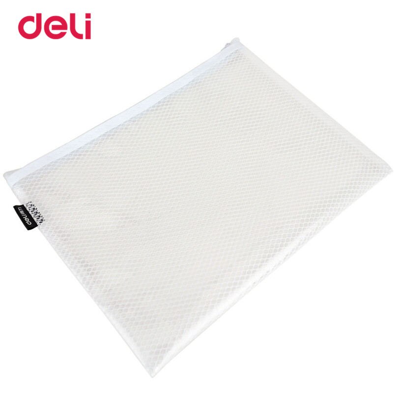 Deli Practical Presentation Folder Statioenry White Waterproof For School Supplies A5 Papel In Point Gridding File Folder