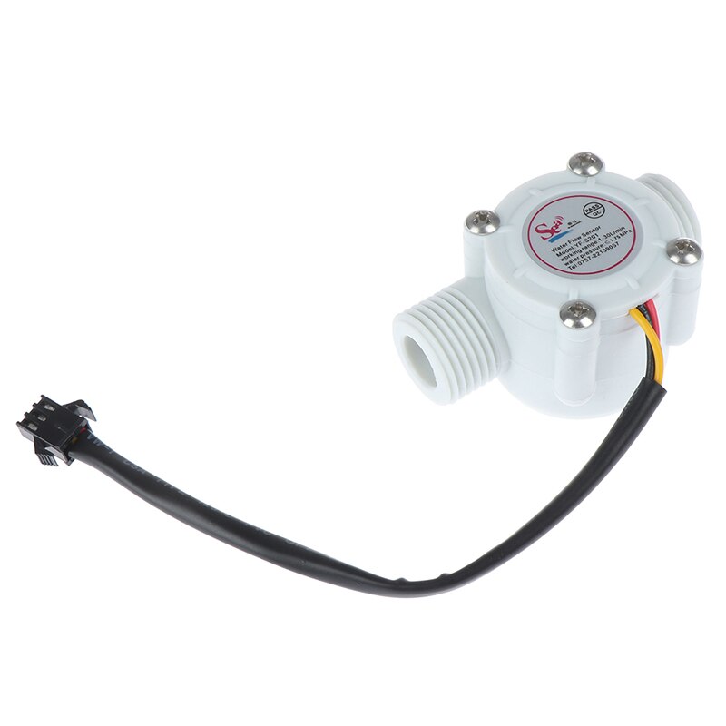 Mätare flödesmätare räknare sensor kontroll effekt flödesmätare hall 1-30l/ min för arduino 1/2 '' vattenflödesgivare switch