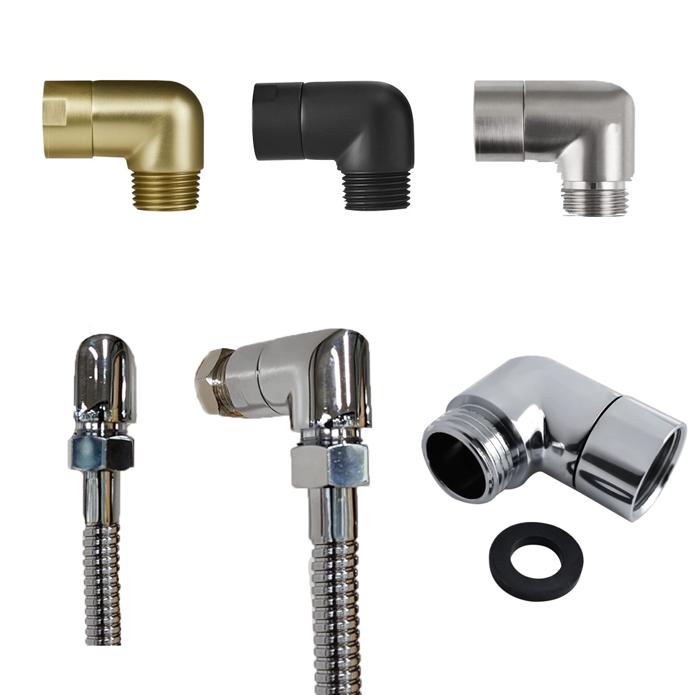 90 ° 135 ° Kopf dusch Adapter g1/2 Hand-WC-Bidet Adapter Wasserhahn sprüh gerät oberer Kopf Dusch anschluss winkel Außengewinde