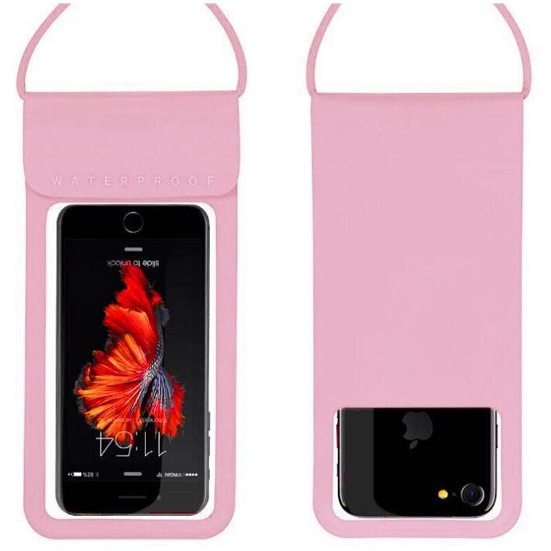 Sacchetto Del Telefono impermeabile per iPhone X/8/7/6S più/Samsung S7 Nuoto Lo Snorkeling Sci immersione Subacquea Caso Sacchetti mobile