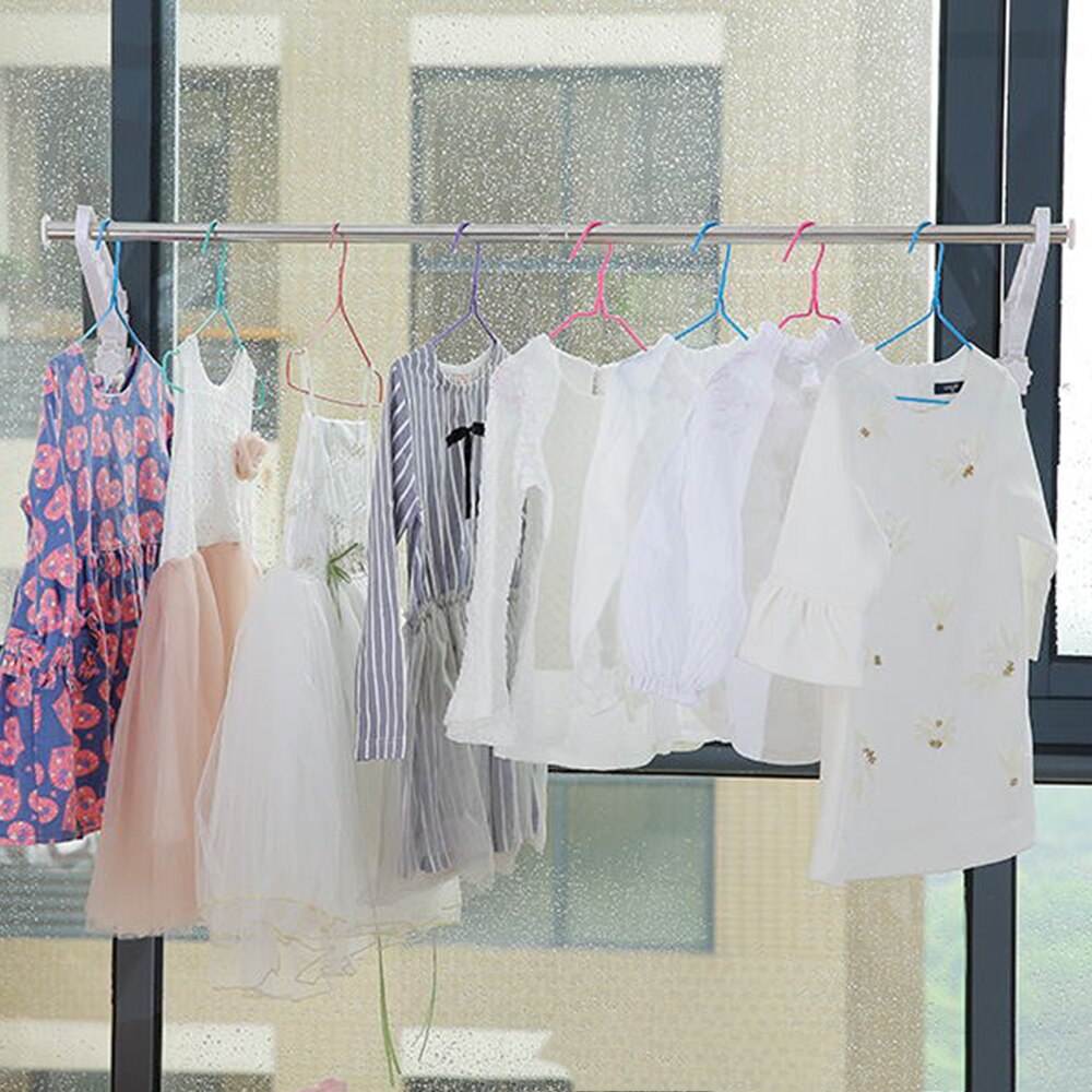 Window Frame Hanger Portable Indoor Clothes Hat Bag Towel Window Drying Rack Bathroom Can Be Accommodated Indoor Rack