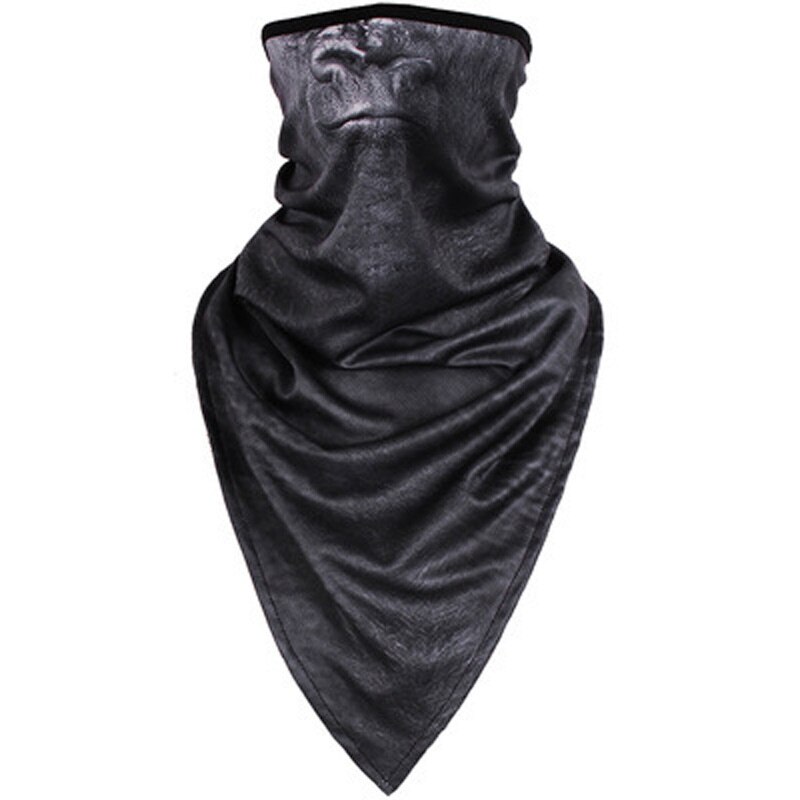 Moto vélo vélo écharpe motif Animal séchage rapide visage masque froid Protection cyclisme masque Snowboard coupe-vent