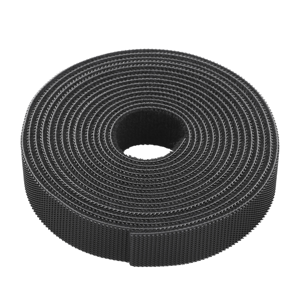 Buntband sladd rep 1- rullar återanvändbar fäste wire organizer kabelhantering krok & ögla nylon fästtejp kabel remmar