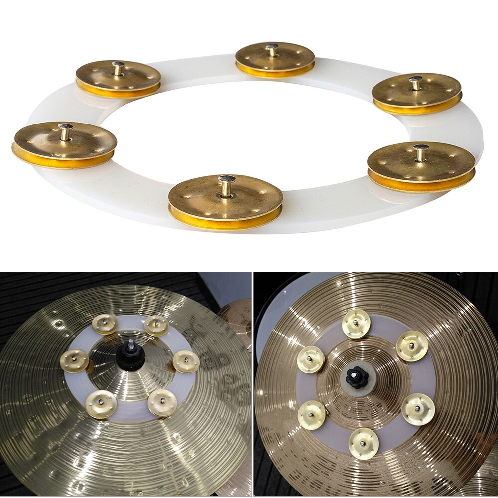 Percussion Drum Cymbal with Ching Ring Cymbal Pack Musical Instrument Accessory
