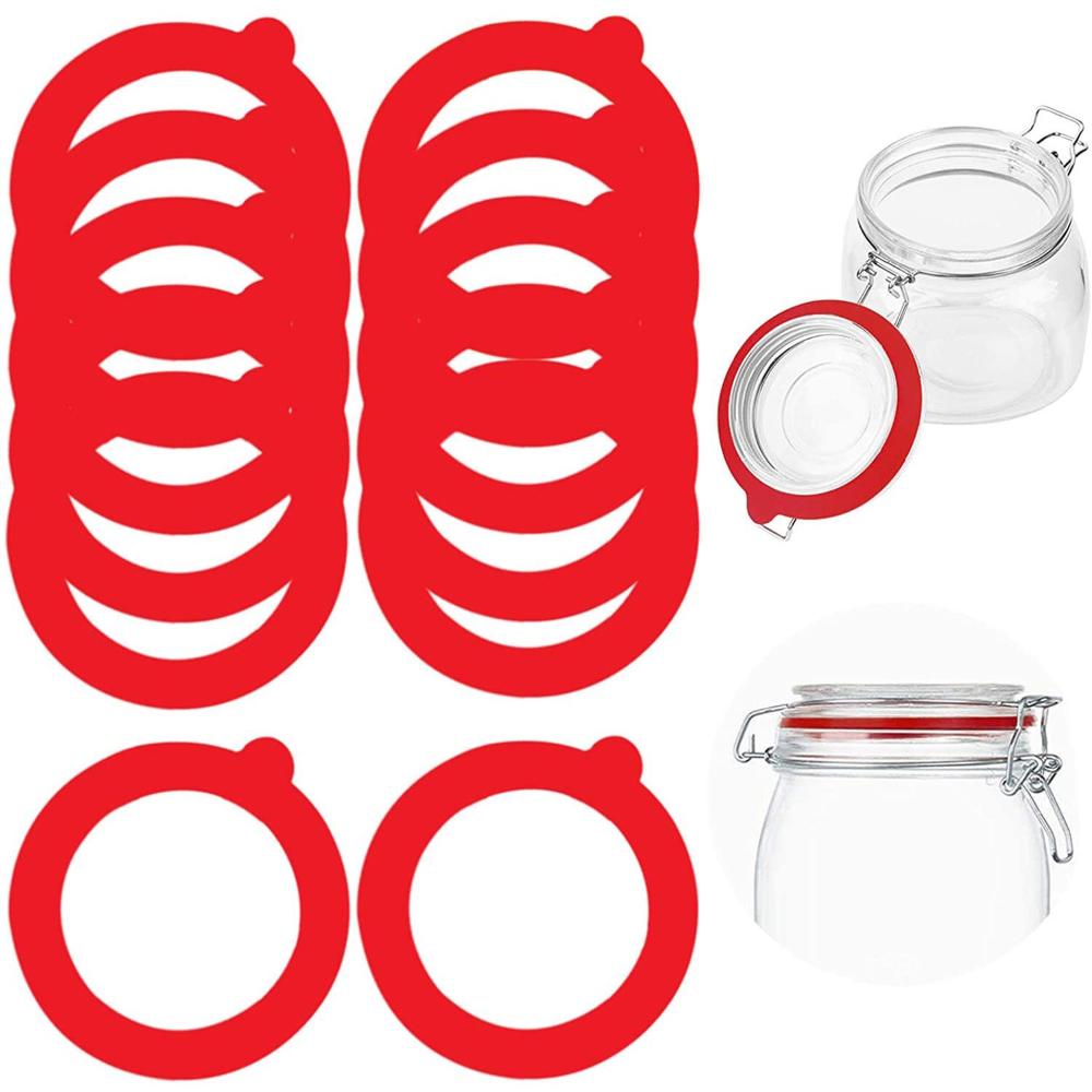 Gummipakninger reserveskiver o-ringer pakninger til mason-krukker gummipakninger ringer silikonpakninger