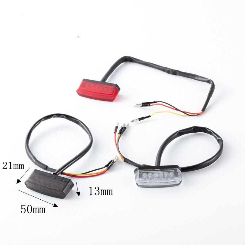 Motorfiets mini led-knipperlicht voor custombikes & retro café