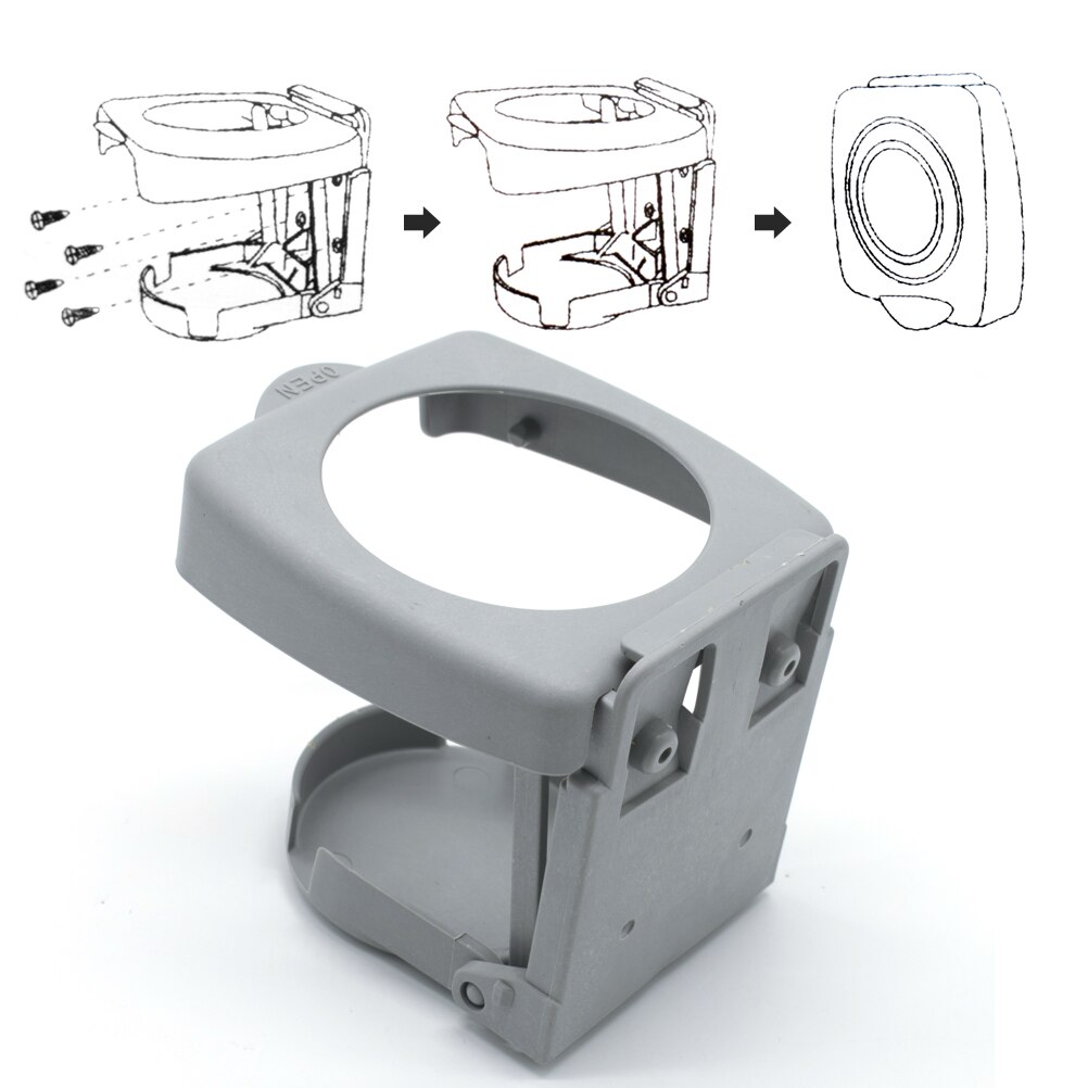 Car Door Back Seat Cup Drink Holder Universal Adjustable Folding Cup Drink Holder Mount Car Drinks Cup Holder Drink Mount Stand