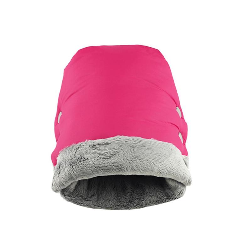Mütter Baby Wagen Handschuhe Einfache Tragbare Atmungsaktive Weiche Oberfläche Verdicken Warme Baby Kinderwagen Hand Muff Handschuhe