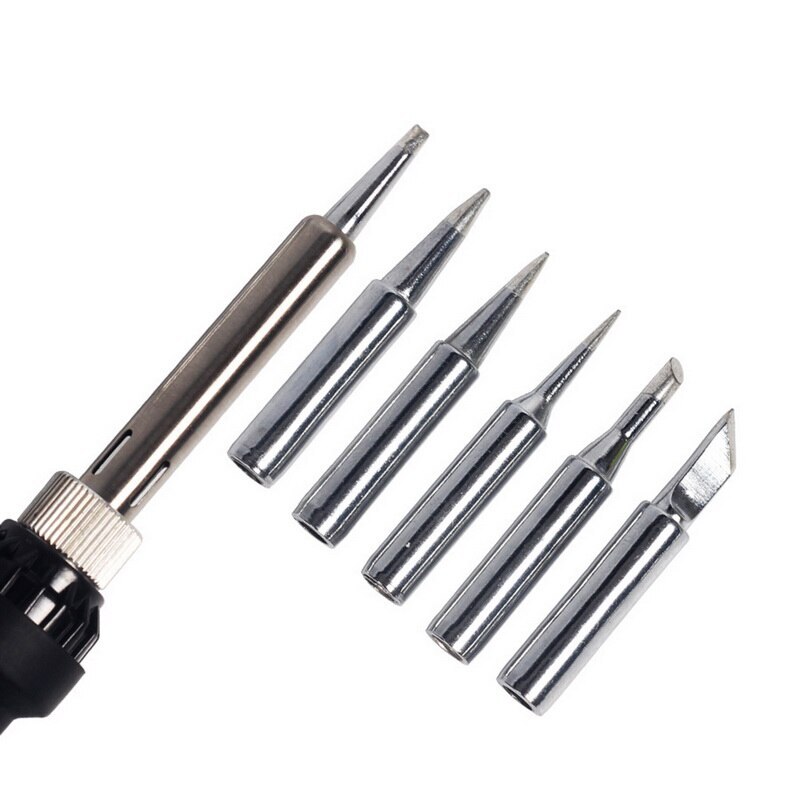 5 In1 220V 60W Adjustable Temperature Electric Soldering Iron Internal Heating Solder Station Repair Tool With 5 Tip