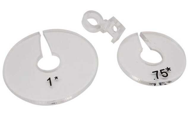 Linjal mall provtagningsset för hushållssymaskin 1 set = 6 st #rl -06: Fot och mall