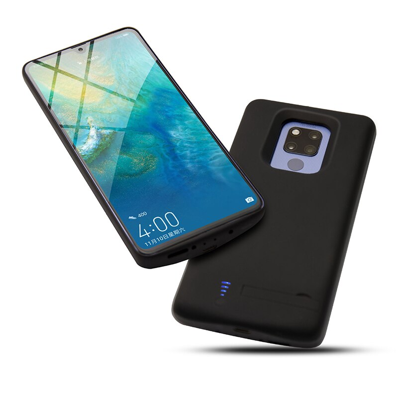 Funda de batería para Huawei Mate 20X, funda con soporte para cargador de teléfono inteligente, funda de batería de 6000 Mah para Huawei Mate 20 X