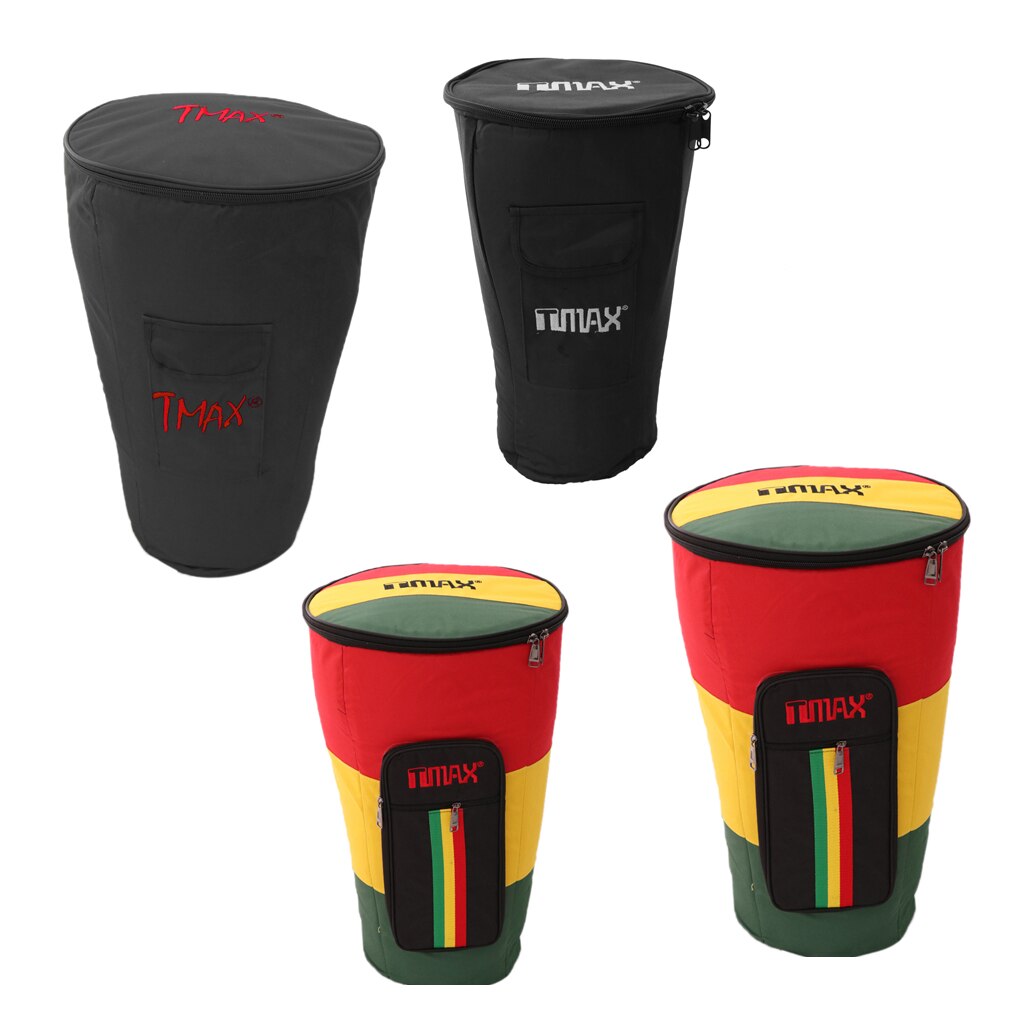 Percussion Djembe Drum Carry Case Storage Bag for 10/12'' African Drum Instrument