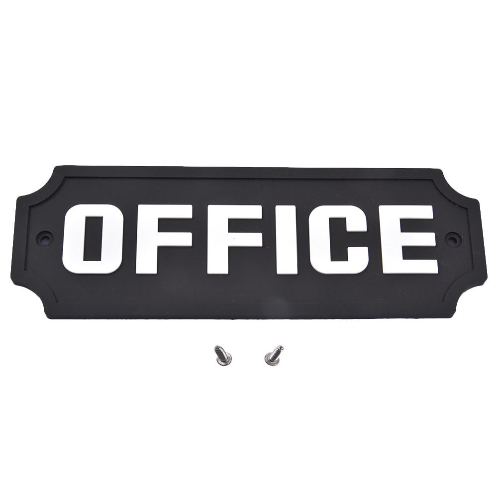 Outdoor Gardening Home House Door Warning Sign Farmhouse Stainless Steel Decor 6.3*2.16 Inches Garden Decoration