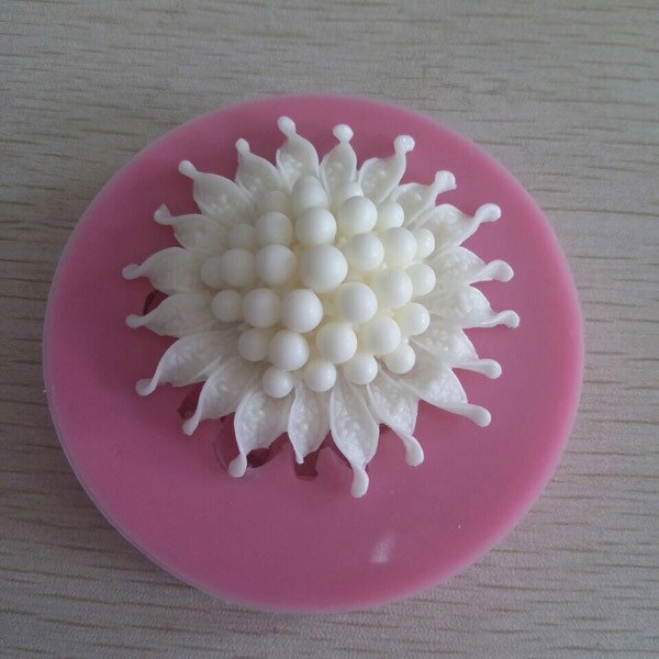 brosche blume jewely silikon form für dekorieren kuchen fondant formen