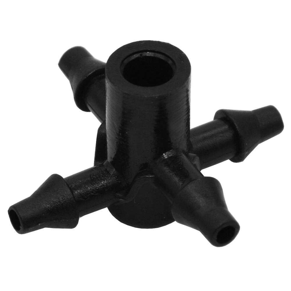 Irrigation 2L/4L/8L Steady flow dripper with 4-way cross Connector Agriculture Drip water irrigation Drip arrow connector 20Sets