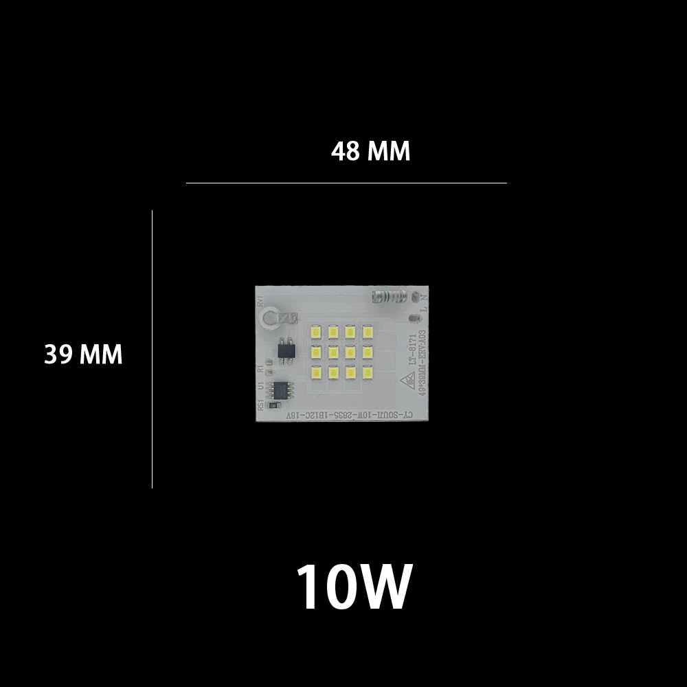 220V alto Lumen 200W SMD2835 LED Chip matriz LED COB 10W 20W 30W 50W para accesorios de iluminación foco reflector bombilla LED DIY: Verde militar / 40 W