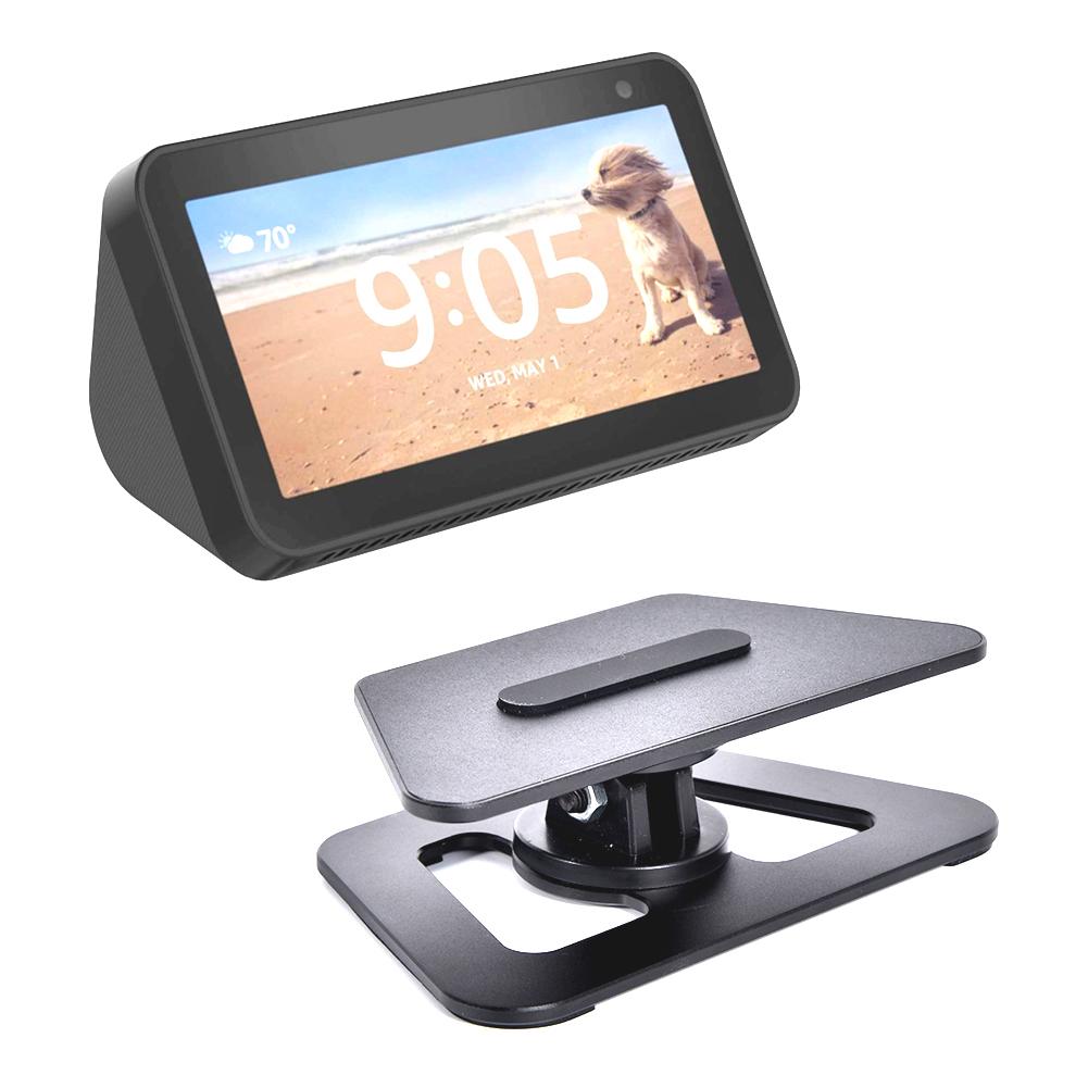 For Echo Show 5 Stand Base Mount Fully Aluminum Build Base For Echo Show 5 Holder Adjustable Stand Accessories