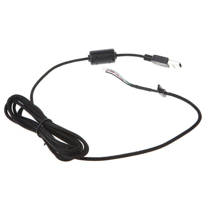 1 Set 2m Duurzaam Nylon Gevlochten Lijn USB Muis Kabel Kabel Voor Logitech G9 G9X