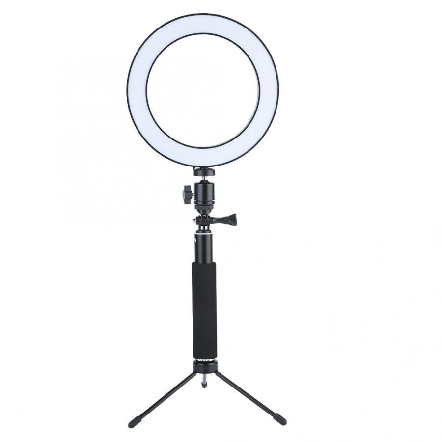 8 Inch Fotografie Dimbare Led Video Live Studio Camera Ring Licht Foto Telefoon Video Licht