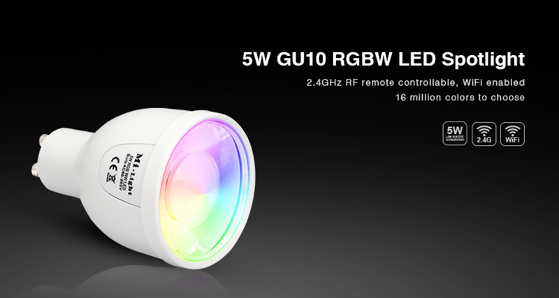 Milight 2,4G Fernbedienung LED-lampe Herr16 GU10 E14 E27 Clever kabellos Lampe 4W 5W 6W 9W 12W RGBW/RGBWW/RGBCCT WIFI APP Regler